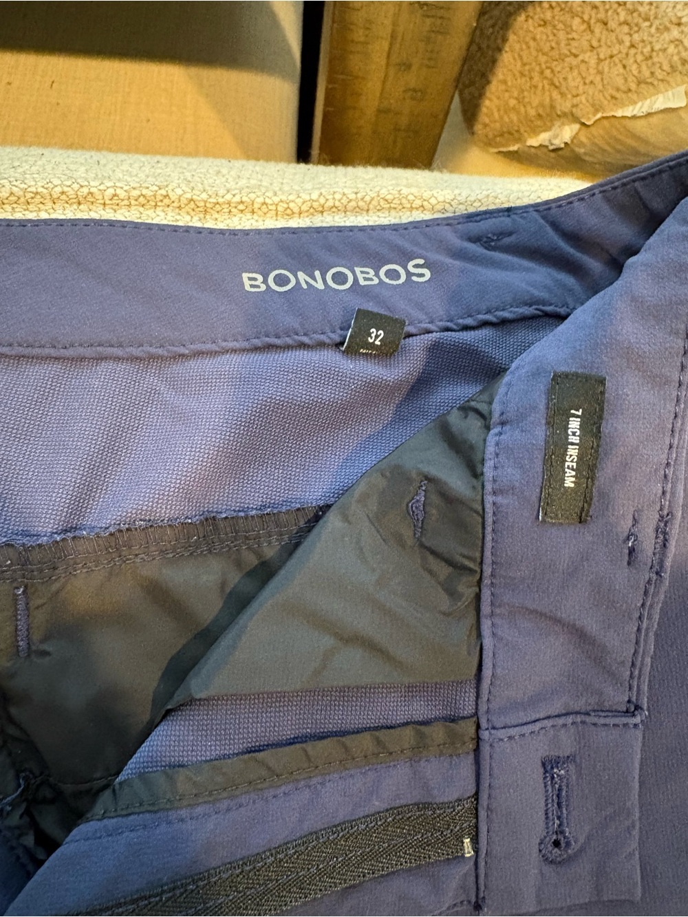 Bonobos Navy Blue Men's shorts